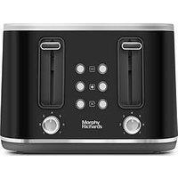 Morphy Richards Motive Black 4-Slice Toaster - 242801