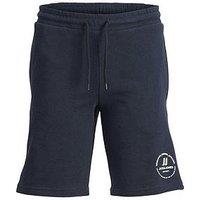 Jack & Jones Junior Boys Swift Sweat Shorts - Navy Blazer