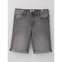 Jack & Jones Junior Boys Rick Original 926 Denim Shorts - Grey Denim