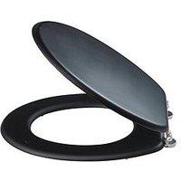 Aqualona Soft Touch Toilet Seat &Ndash; Black