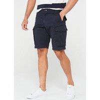 Gant Relaxed Twill Cargo Shorts - Navy