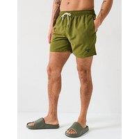 Barbour Staple Small Logo 5' Swim Shorts - Green