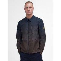 Barbour International Ombre Pocket Zip Overshirt - Dark Blue