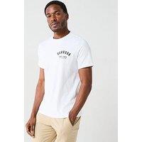 Barbour Short Sleeve Preppy Chest Logo T-Shirt - White