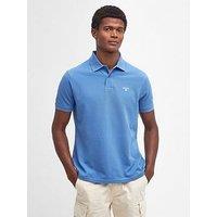 Barbour Sports Tailored Fit Polo Shirt - Bright Blue