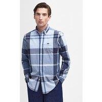 Barbour Harris Long Sleeve Large Check Tailored Shirt - Blue