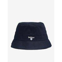 Barbour Cascade Embroidered Logo Bucket Hat - Navy