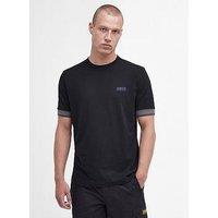 Barbour International Short Sleeve Ombre Relaxed T-Shirt - Black