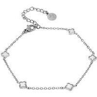 Say It With Dainty Luck Bracelet Silver & Pearl