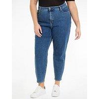 Calvin Klein Jeans Plus Mom Jeans - Blue