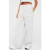 Calvin Klein Jeans Crinkle Parachute Pant - Grey