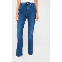 Tommy Hilfiger High Waisted Bootcut Jeans - Green