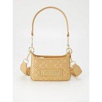 Love Moschino Quilted Shoulder Bag - Gold