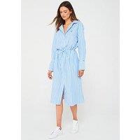 Tommy Hilfiger Midi Shirt Dress - Blue