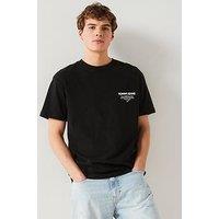 Tommy Jeans Washed Essential Regular Fit T-Shirt - Black