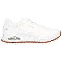 Skechers Uno Slip Resistant Work Trainers - White