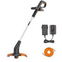 Worx 20V 25Cm Cordless Grass Trimmer With X1 2.0Ah Battery & Charger
