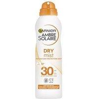 Garnier Ambre Solaire Spf 30 Dry Mist Sun Cream Spray