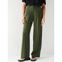 V By Very Relaxed Tailored Trouser - Green