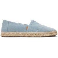 Toms Alpargata Rope 2.0 Light Blue Espadrille