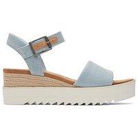 Toms Diana Light Blue Sandal