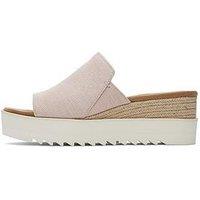 Toms Diana Mule Pink Sandal