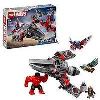 Lego Marvel Super Heroes Captain America Vs. Red Hulk Battle 76292