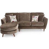 Very Home Antigua Left Hand Fabric Chaise Sofa