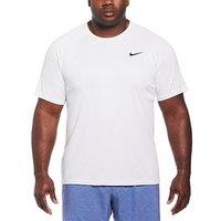Nike Men'S Essential Hydro Short Sleeve Hydroguard Plus-White