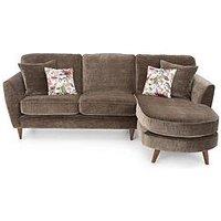 Very Home Antigua Right Hand Fabric Chaise Sofa