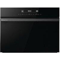 Hisense Hi6 Blackline Bim45342Adbguk Built-In Multifunctional Compact Electric Single Oven With Microwave - Jet Black