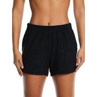 Nike Women'S Retro Flow Iconterry 5" Volley Short-Black