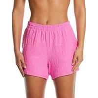 Nike Women'S Retro Flow Iconterry 5" Volley Short-Pink