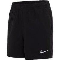 Nike Junior Boys 4 Inch Essential Volley Swim Short - Black