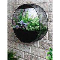 Streetwize Circular Solar Wall Planter