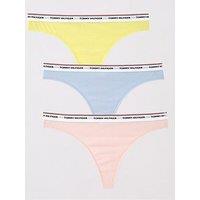 Tommy Hilfiger Essentials 3 Pack Thong - Multi