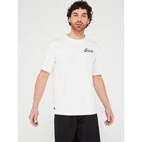 Lacoste Heritage Golf Back Print T-Shirt - Off White