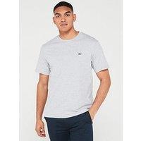 Lacoste Mid Weight Cotton Jersey T-Shirt - Light Grey