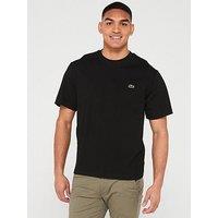 Lacoste Midi Weight Cotton Jersey T-Shirt - Black