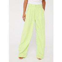 Boss Orange Tanjura Wide Leg Trouser - Green