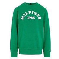 Tommy Hilfiger Boys Hilfiger 1985 Sweatshirt - Olympic Green