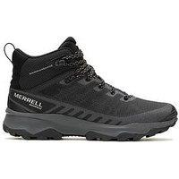 Merrell Mens Speed Waterproof Hiking Boots - Black