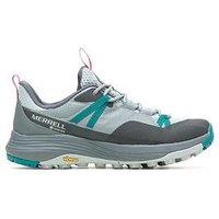 Merrell Womens Siren 4 Goretex Hiking Shoes - Grey/Blue