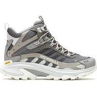 Merrell Womens Moab Speed 2 Mid Goretex Hiking Boots - Grey