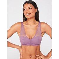 Boss Audrey Padded Triangle Bra - Purple