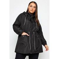 Yours Lightweight Parka Black
