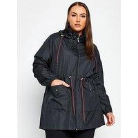 Yours Lightweight Parka Navy