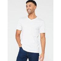 Everyday Men'S Essential V-Neck T-Shirt - White