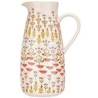 Cath Kidston Painted Table Ceramic Pitcher Jug - 1.7-Litre