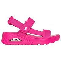 Skechers Uno Fun Stand Trekker Sandals - Hot Pink